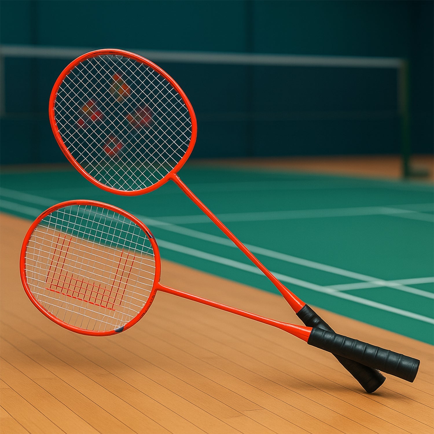 2 Pc Lightweight Kids Badminton Racket Set with Carry Bag 2 Pc Lightweight Kids Badminton Racket Set with Carry Bag